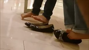 Si rambut coklat tudung melayu lucah tekak jerks gemuk shlong